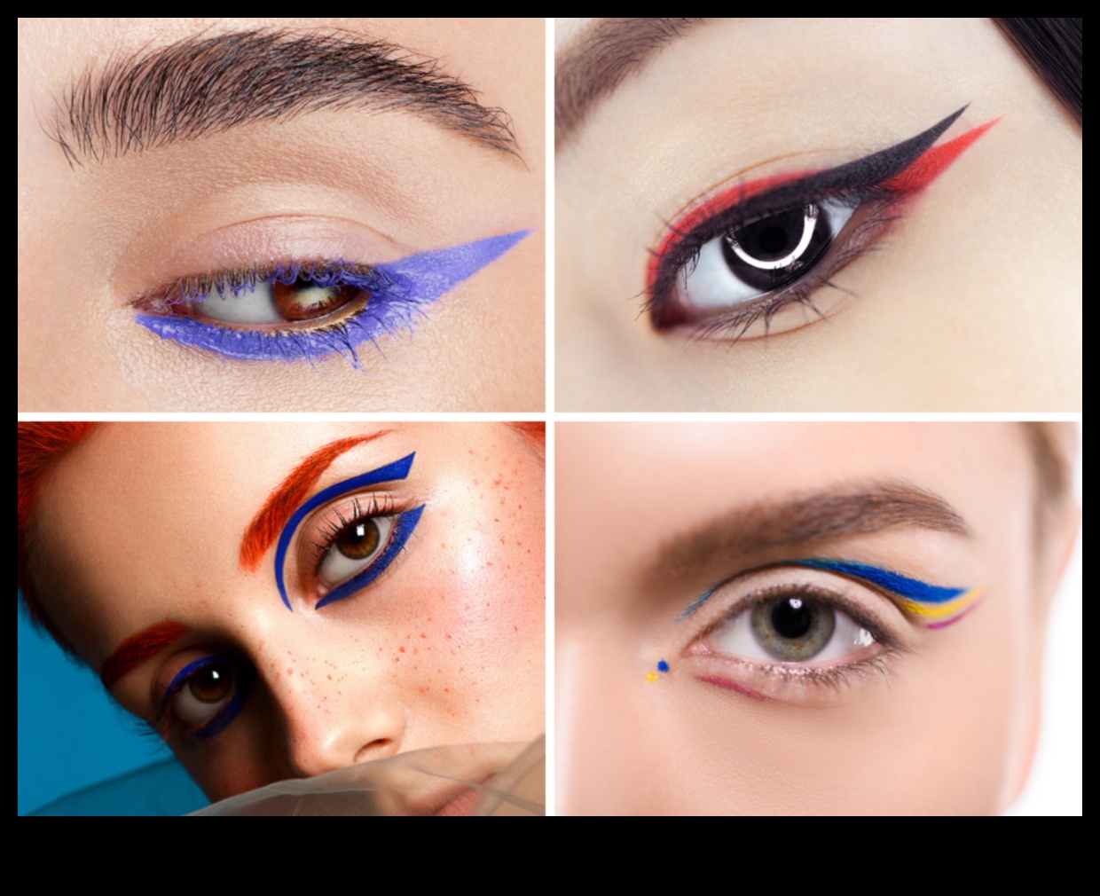 Cesur ve Cesur: Korkusuz Makyaj Tutkunları İçin Grafik Eyeliner Stilleri