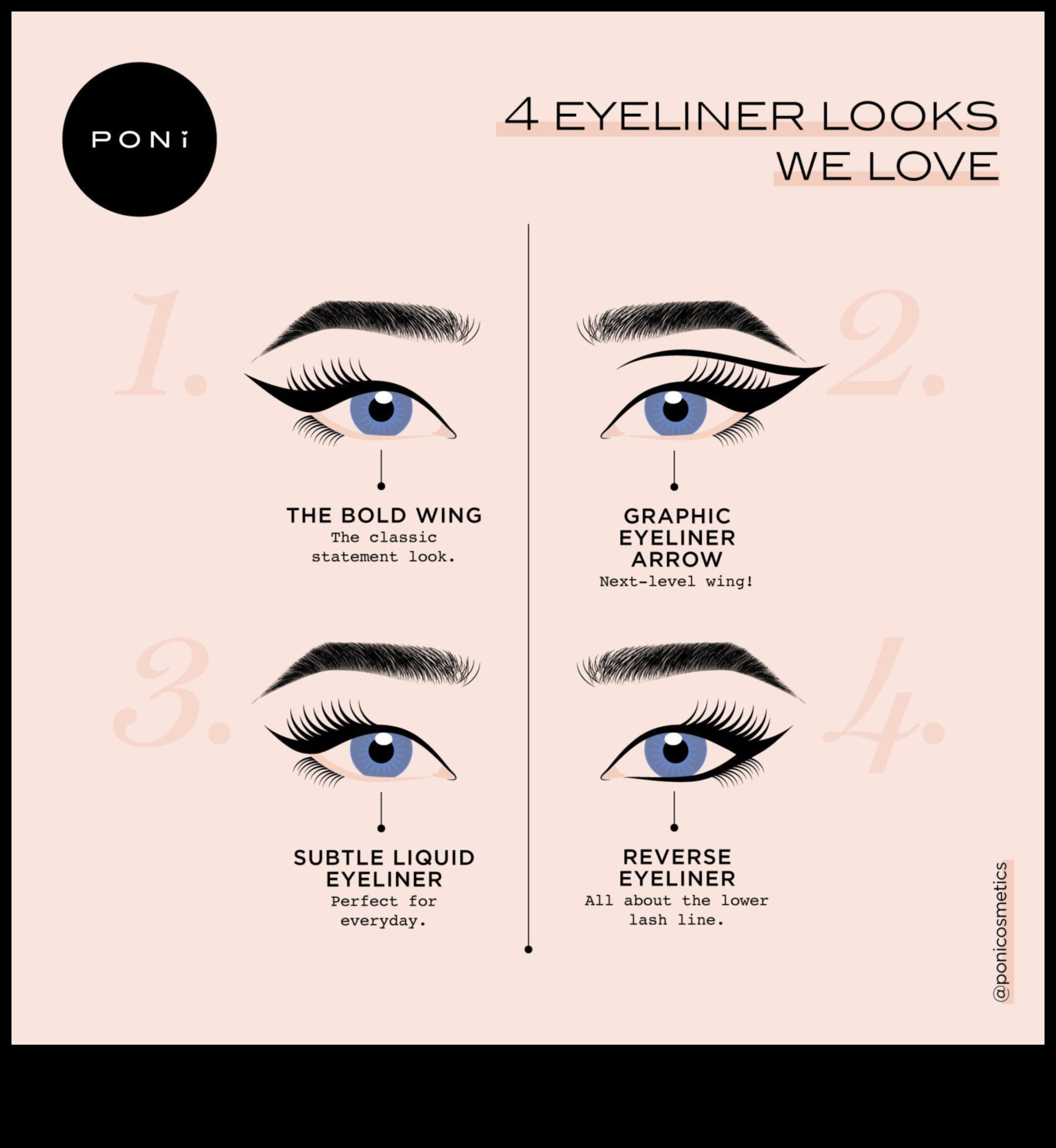 Cesur ve Cesur: Korkusuz Makyaj Tutkunları İçin Grafik Eyeliner Stilleri